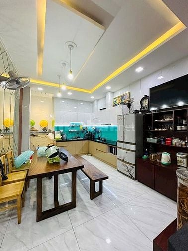⭐️Nhà DT:5,7x17m; đẹp Cao cấp hẻm xe hơi 1 trục Đường Số 8, P11
