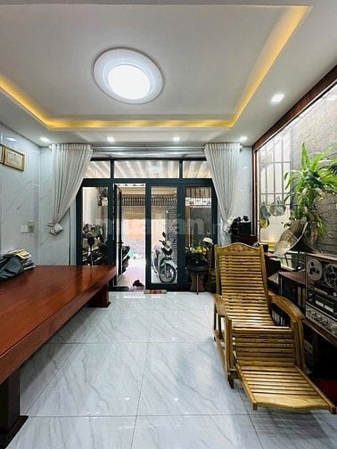 ⭐️Nhà DT:5,7x17m; đẹp Cao cấp hẻm xe hơi 1 trục Đường Số 8, P11