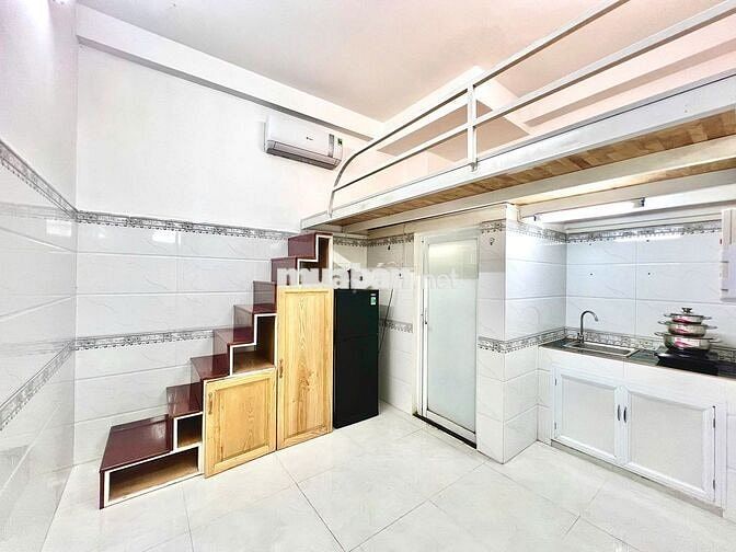 GÁC LỬNG TIỆN LỢI, NỘI THẤT CƠ BẢN, AN NINH 9' ĐI ĐH CÔNG THƯƠNG