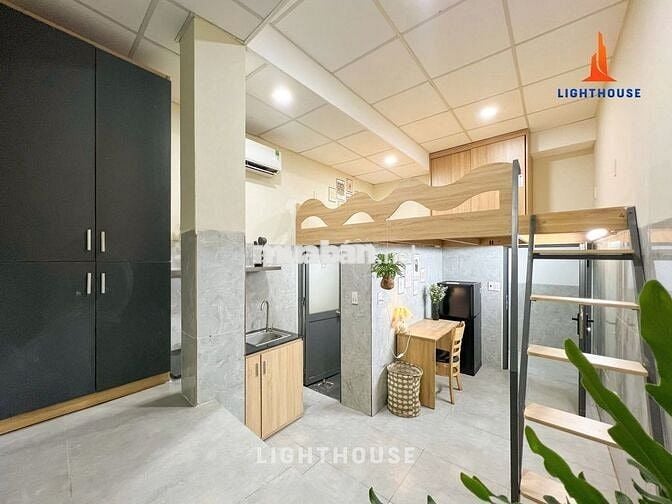 CHO THUÊ CĂN HỘ GÁC LỬNG 25M2 FULL NT NGAY CÔNG VIÊN VĂN HOÁ GÒ VẤP