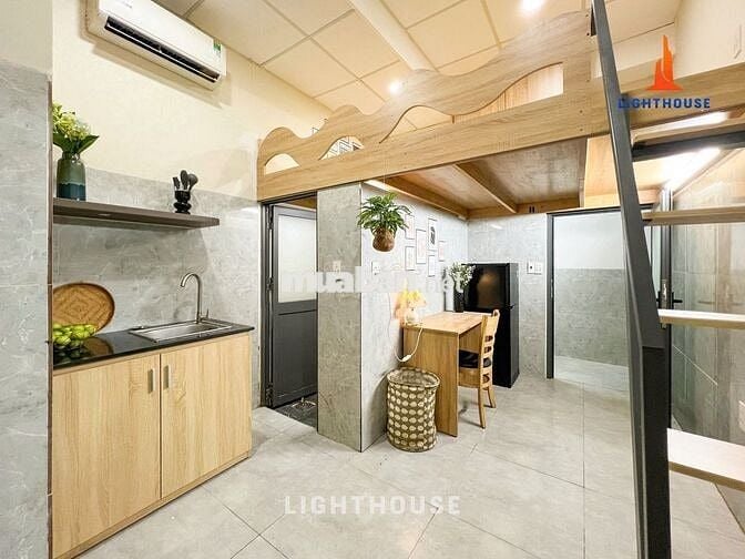 CHO THUÊ CĂN HỘ GÁC LỬNG 25M2 FULL NT NGAY CÔNG VIÊN VĂN HOÁ GÒ VẤP