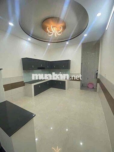 Cho thuê nhà đẹp đg số 7A khu tên lửa 5*20 nhà 4 tấm 6p giá 25tr