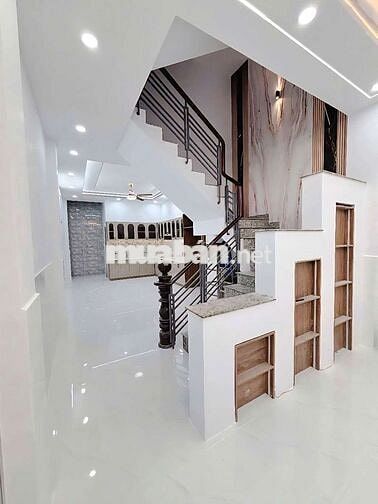 NHÀ MỚI 3 TẦNG – 64M² – 4x16M – HXH 6M – SỔ HỒNG HOÀN CÔNG ĐỦ