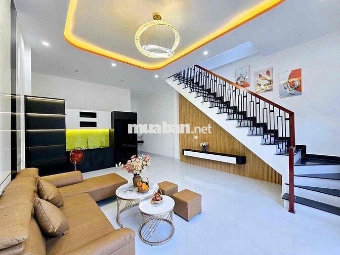 🔥 NHÀ 2 TẦNG MỚI ĐẸP – CẨM LỆ, SÂN Ô TÔ ĐẬU – TẶNG FULL NỘI THẤT VÀO Ở