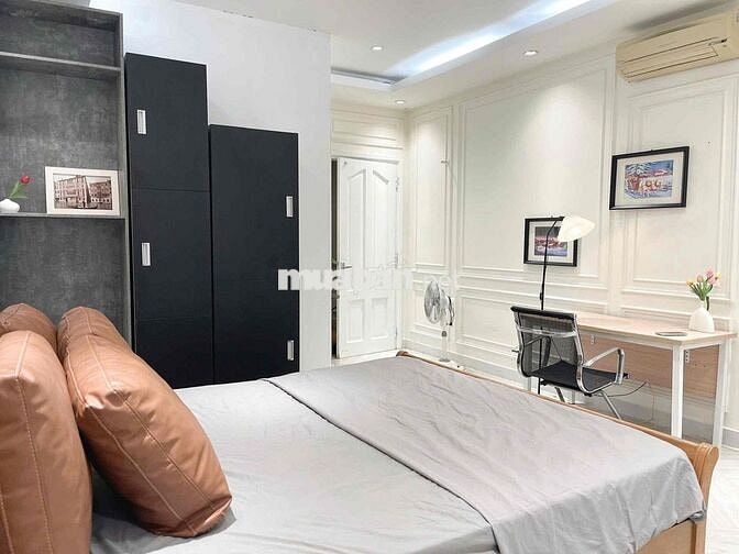studio ban công lớn máy giăth riêng gần rmit, lotte