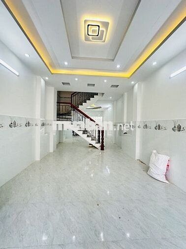 NHÀ TÂN PHÚ - 60M2( 4 x 15) - TRỆT+2 LẦU - 4PN - ĐƯỜNG 5M THÔNG - 6TỶ