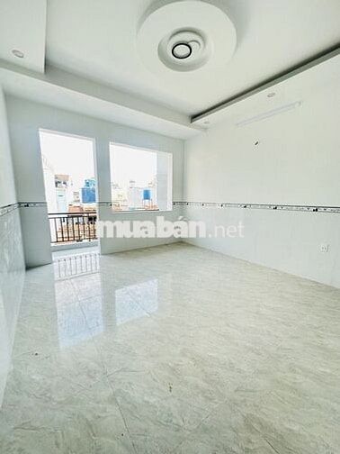 NHÀ TÂN PHÚ - 60M2( 4 x 15) - TRỆT+2 LẦU - 4PN - ĐƯỜNG 5M THÔNG - 6TỶ