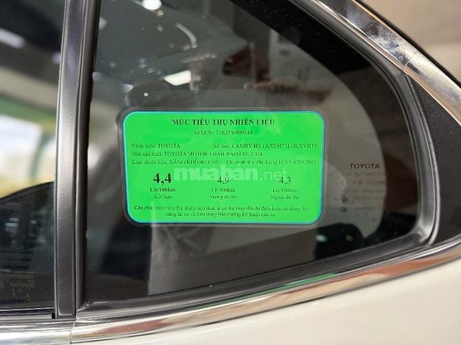 🆕 TOYOTA CAMRY 2.5 HYBRID  " Siêu mới " ( Phiên bản xăng điện )  