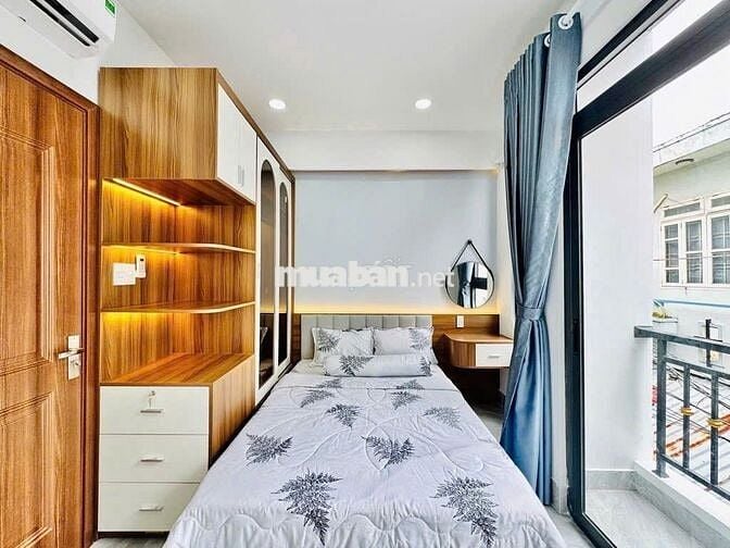 NHÀ LÊ VĂN THỌ, P8, GV 32M2 NGAY CÔNG VIÊN LÀNG HOA GÒ VẤP 4.86 TỶ TK
