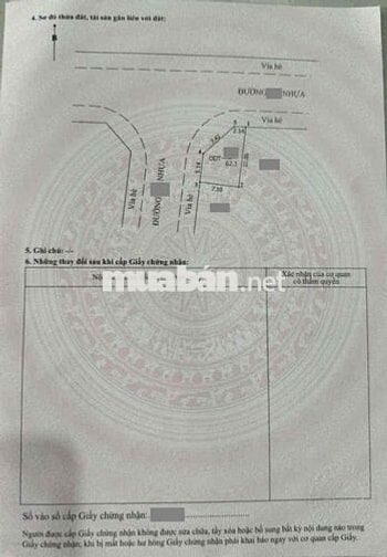 Đất góc 2 mặt tiền Đông Hòa C, P Đông Hòa, Tp Dĩ An.