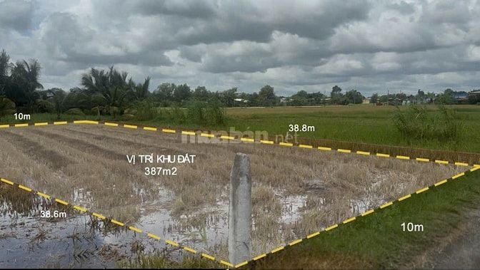 BÁN ĐẤT THỔ CƯ 387 m2, CÁCH ĐƯỜNG HCM CHỈ 100M - GẦN KCN HIỆP HÒA
