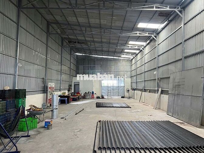 Kho xưởng đất 1.291m² kho xây dựng 500m² mặt tiền đường Quốc Lộ 61C