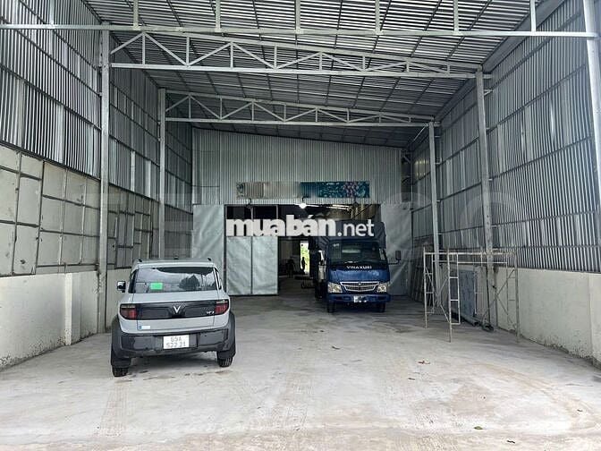 Kho xưởng đất 1.291m² kho xây dựng 500m² mặt tiền đường Quốc Lộ 61C