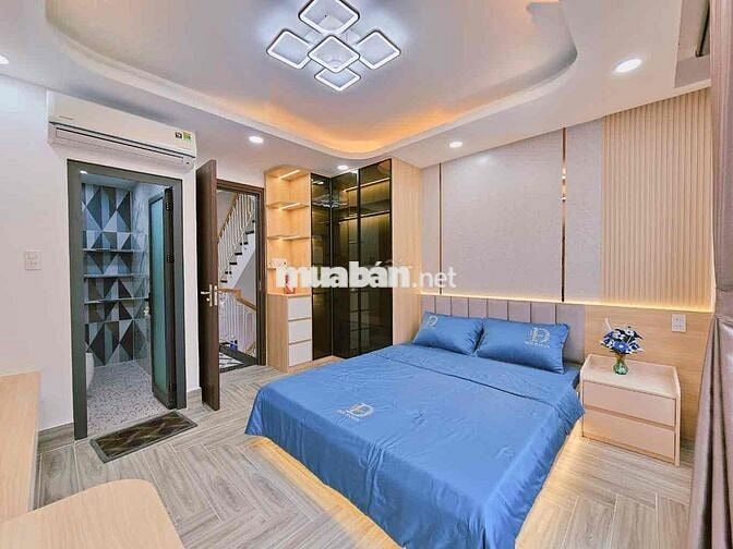 🔥GIẢM MẠNH - BÙI QUANG LÀ, GÒ VẤP - NHÀ MỚI 5 TẦNG KIÊN CỐ - HẺM XE HƠ