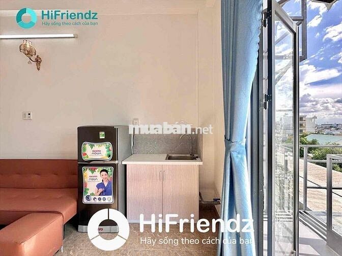 Studio Ban Công Mới Xây Full Nội Thất - Free Tiền Nhà Tháng 9