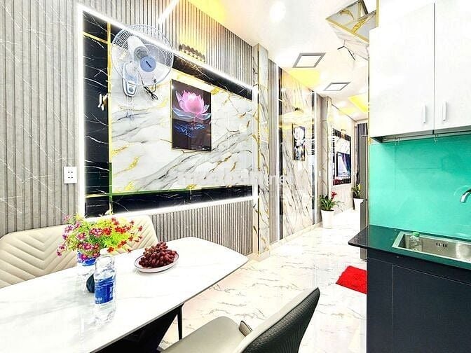 Bán gấp căn nhà mới 3,35x11 4PN 3WC Trương Thi Hoa, Tân Thới Hiệp, Q12