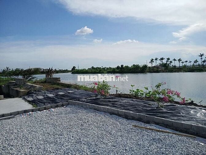 Bán 450m2 đất view sông cực đẹp, cạnh khu đô thị Vinhome Dương Kinh