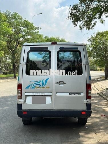 Sprinter 2008 máy dầu, tải van 6 chổ -900kg