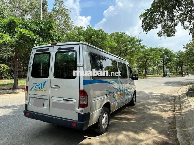 Sprinter 2008 máy dầu, tải van 6 chổ -900kg