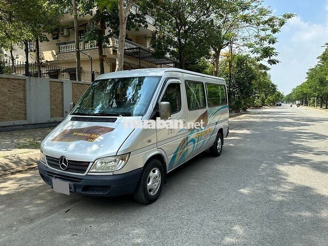 Sprinter 2008 máy dầu, tải van 6 chổ -900kg