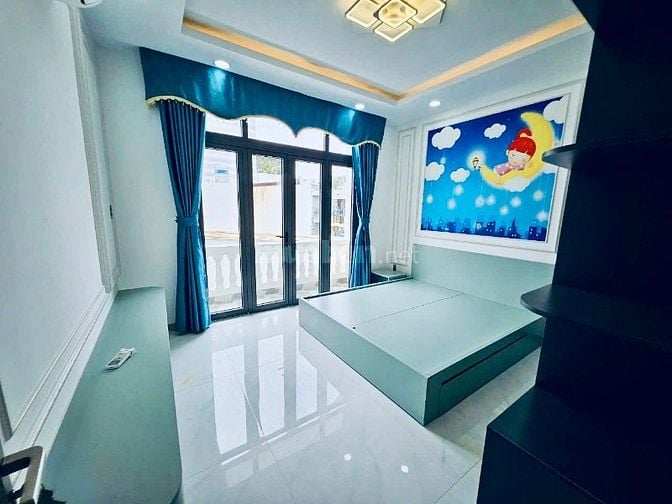 Bán nhà Đúc 4 Tầng - Hẻm ô tô thông Nguyễn Văn Quá, Quận 12, 7,5x9m
