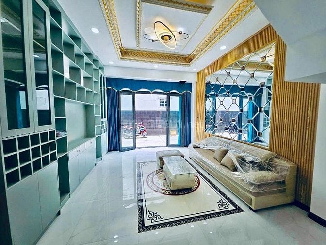 Bán nhà Đúc 4 Tầng - Hẻm ô tô thông Nguyễn Văn Quá, Quận 12, 7,5x9m