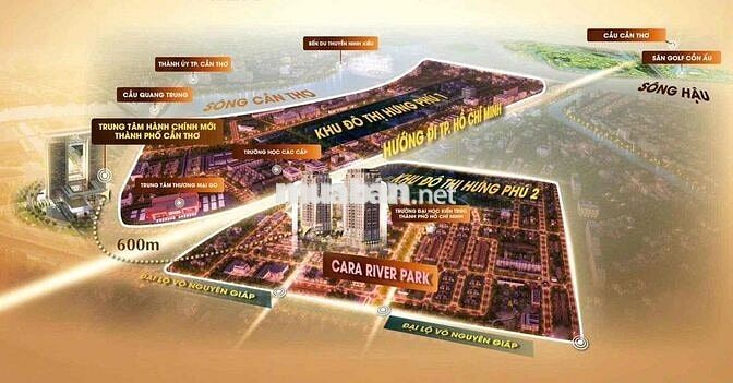 CĂN HỘ CAO CẤP CARA RIVER PARK CT-DIỆN TÍCH TỐI ƯU CĐT ĐÃ BÁN HẾT