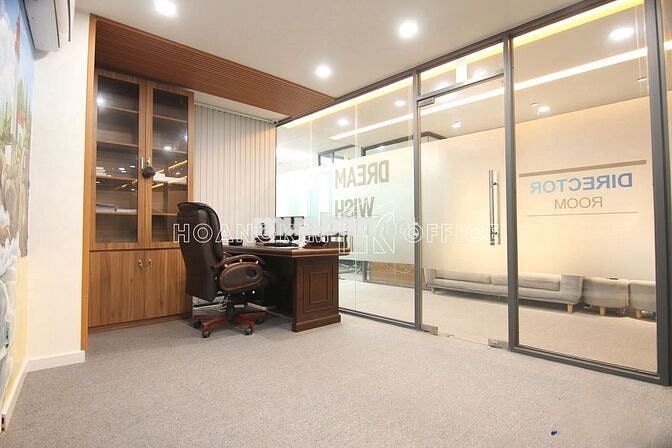 Thuê văn phòng Bình Thạnh 120-210m², giá rẻ 310k/m², full nội thất
