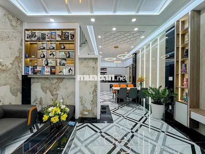 Nhà 3 tầng siêu đẹp mới hoàn thiện
