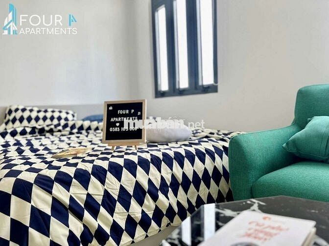 Căn Hộ Stu Cao Cấp 45m2 Cửa Sổ View City Full NT Gần Cầu Thị Nghè