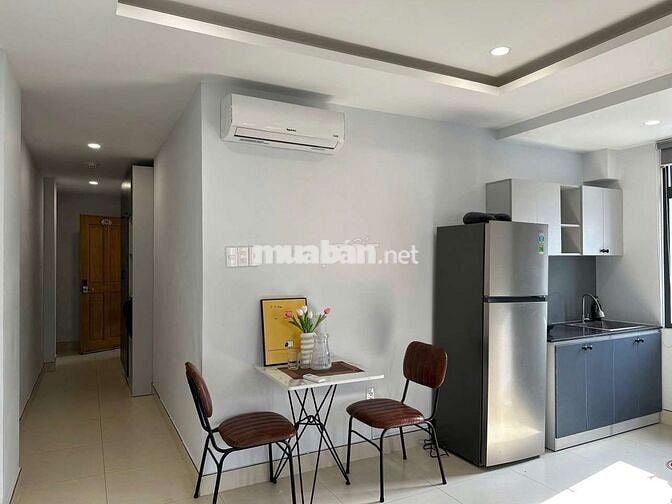 Căn Hộ Stu Cao Cấp 45m2 Cửa Sổ View City Full NT Gần Cầu Thị Nghè