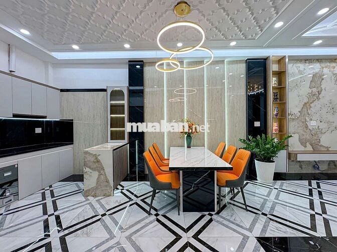 Nhà 3 tầng siêu đẹp mới hoàn thiện