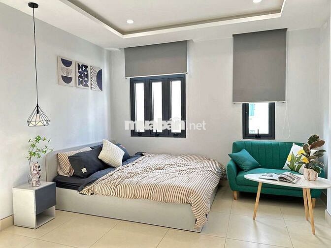 Căn Hộ Stu Cao Cấp 45m2 Cửa Sổ View City Full NT Gần Cầu Thị Nghè