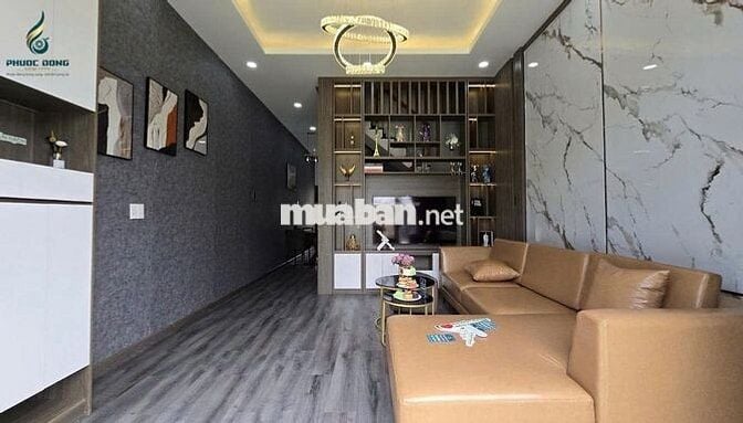 Nhà phố khu dân cư Phước Đông New City 1 trệt 1 lửng 2 phòng ngủ 1 wc