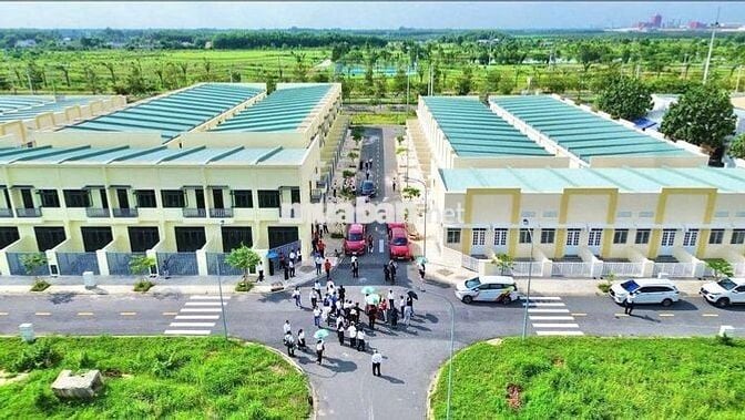 Nhà phố khu dân cư Phước Đông New City 1 trệt 1 lửng 2 phòng ngủ 1 wc