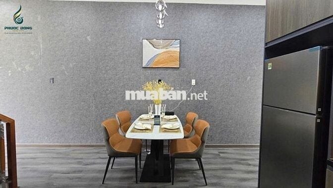 Nhà phố khu dân cư Phước Đông New City 1 trệt 1 lửng 2 phòng ngủ 1 wc