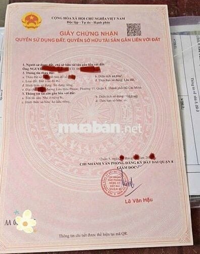 Bán nhà quận 8- Luu Hưu Phươc, P15 sổ riêng  3 tấm hẻm to nhà mới
