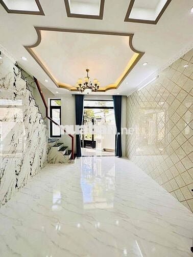 Nhà 1 Trệt 1 Lầu hẻm 28 Huỳnh Phan Hộ thổ cư hoàn công lộ oto 4m