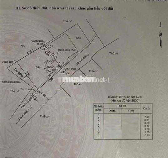 🏡 BÁN ĐẤT ĐƯỜNG SỐ 7, LINH TÂY, THỦ ĐỨC – 75M² – GIÁ 5.4 TỶ