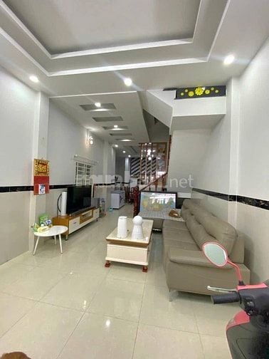 Nhà khu phố Vip hẻm nhựa 6m - Dương Thị Mười, Quận 12, 4,5x19, 6tỷ500