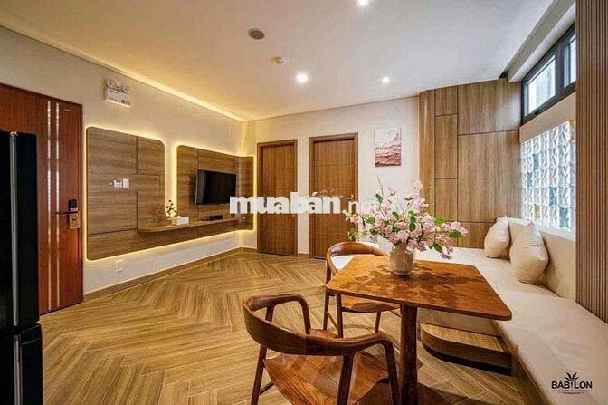 Căn Hộ 2PN Cao Cấp, Tiện Nghi - Dọn Phòng Hàng Tuần - Ngay Lăng Cha Cả