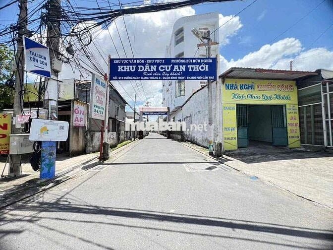 Nền Ngay Đầu KDC An Thới 4,3m x 20m cách đường CMT8 20m