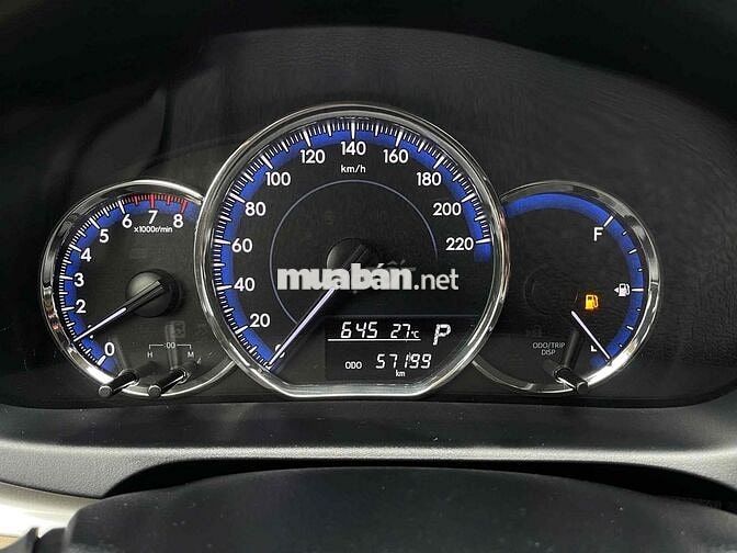 Toyota Vios 2019 1.5G CVT - 57.199 km - 400 triệu