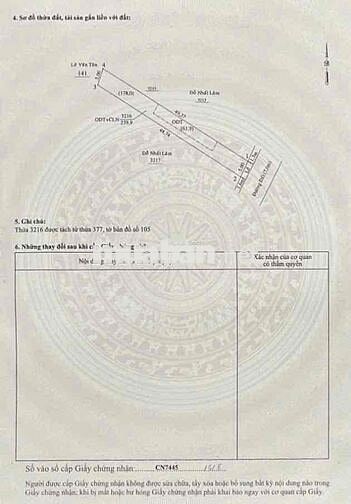 ĐẤT HIỆP AN BÌNH DƯƠNG 5x49 THỔ CƯ 61M. 1/ PHAN ĐĂNG LƯU