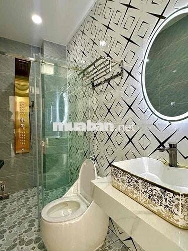 🌸 NHÀ MỚI ĐẸP 5 TẦNG – HẺM XE HƠI – GẦN NGÃ TƯ BỐN XÃ 🌸