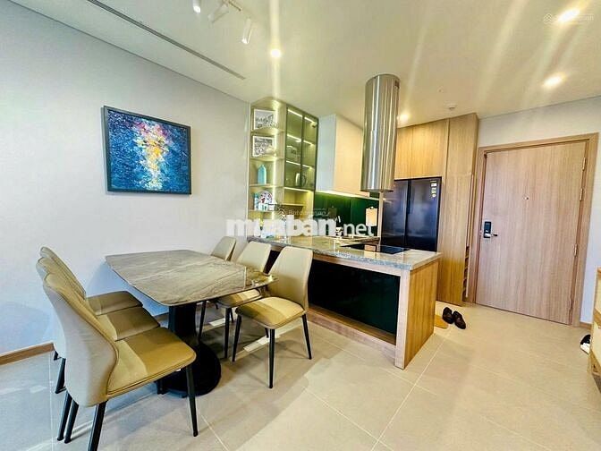 Bán căn 2PN 68m² tầng 16 view sông Hàn, pháo hoa, full nội thất