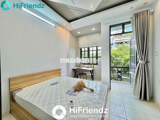 CHO THUÊ CĂN HỘ 1PN TÁCH BẾP BAN CÔNG THOÁNG FULL NỘI THẤT GẦN ĐH UEH