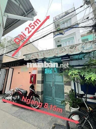 BÁN NHÀ 2 CĂN ĐÔI - SỔ RIÊNG TỪNG CĂN - NGANG KHỦNG 8.2m -SÁT MẶT TIỀN