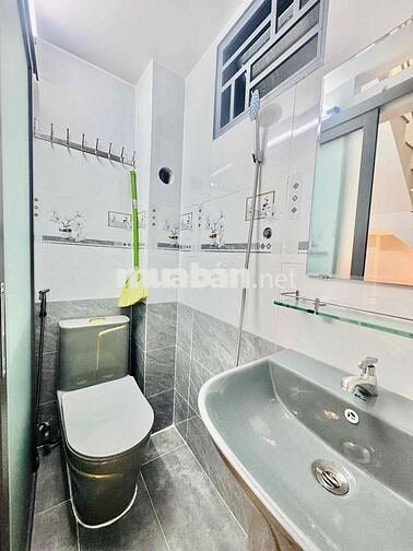 Cho thuê, nhà mới 100% đầy đủ nội thất 3 tầng giá 14tr