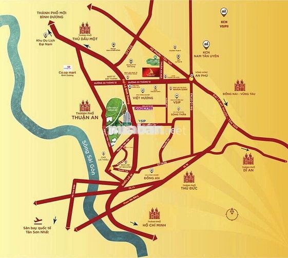 Bán đất nền 81m2 KDC An Residence Phường Thuận Giao, TP. Hồ Chí Minh